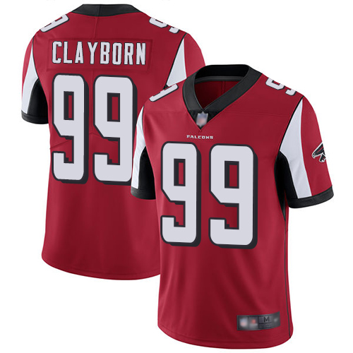Atlanta Falcons Limited Red Men Adrian Clayborn Home Jersey NFL Football #99 Vapor Untouchable->youth nfl jersey->Youth Jersey